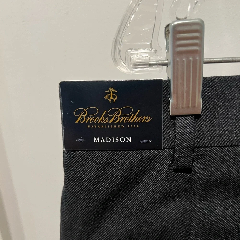 NWT Brooks Brothers Elegant Dark Dress Trousers - Picture 3 of 10